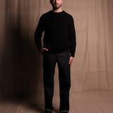 FISHERMAN KNIT 001 - Black