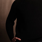 FISHERMAN KNIT 001 - Black