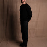 FISHERMAN KNIT 001 - Black