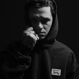 HOOD 001 - Washed Black