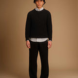 FISHERMAN KNIT 001 - Black
